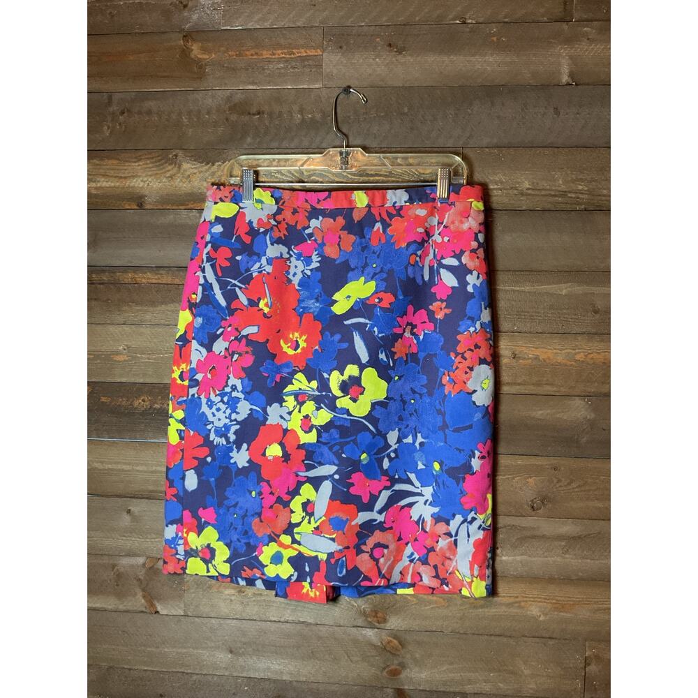 Colorful Floral Skirt by LOFT Women’s Size 10